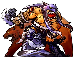 玩家画师绘制《敢客联盟》英雄皮肤新鲜出炉