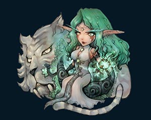 玩家画师绘制《敢客联盟》英雄皮肤新鲜出炉