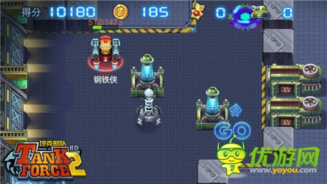 《坦克部队2》超级英雄的对决  超人VS钢铁侠