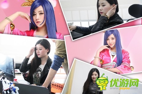 “气质女神”亲临《六大派》制作团队