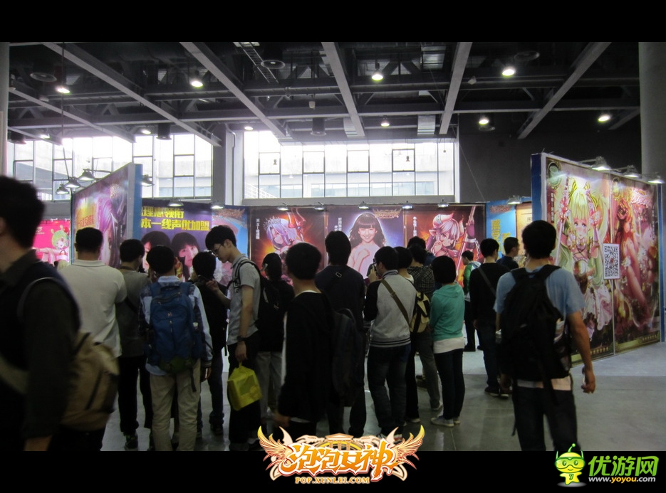 日系卡牌手游《泡泡女神》漫展现场受热捧