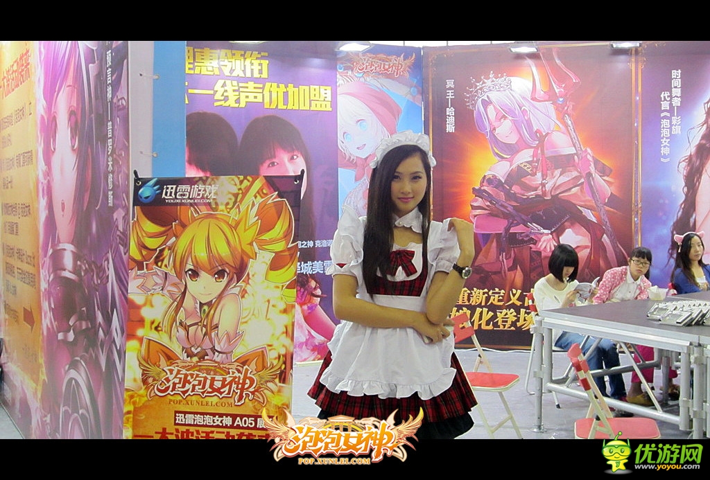 日系卡牌手游《泡泡女神》漫展现场受热捧