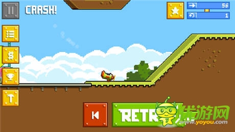 怒鸟新作来袭《永不言弃Retry》试玩简评