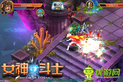 热衷PK的暴走二次元 《女神的斗士》无锁定战斗启动