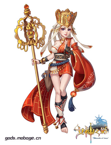 女唐僧惊艳全场  S级手游 《女神之影》原画曝光