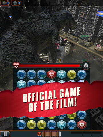 《哥斯拉：三消》试玩 消除宝石所向无敌