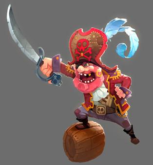 英雄之战《请叫我海盗》之船长技能比拼