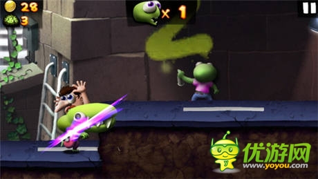  Zombie  Tsunami 快来组织你的殭尸大军