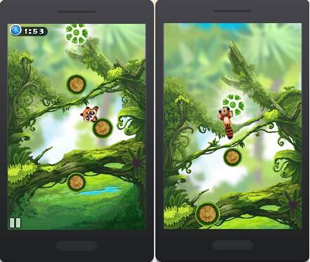 押上男人尊严《天天跳跳熊》持久通关考验