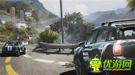 MINI首度跨界触电手游《藏地飞车》