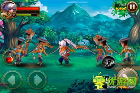 新版上线 《乱世之刃2》剑豪技能彰显英雄本色