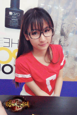 清新萌妹子《格斗江湖》微电影女主私照曝光