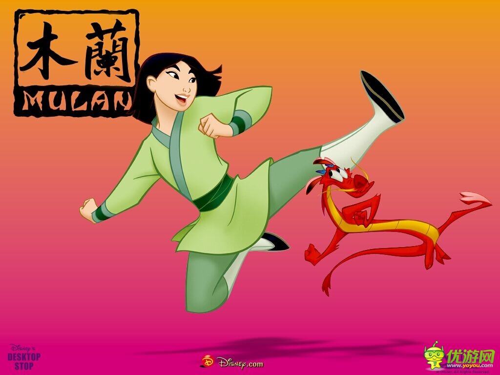 阳刚气女汉子 迪士尼《木兰OL》原画溯源