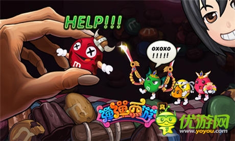 愤怒的糖果小人《弹弹西游》新副本进击而来