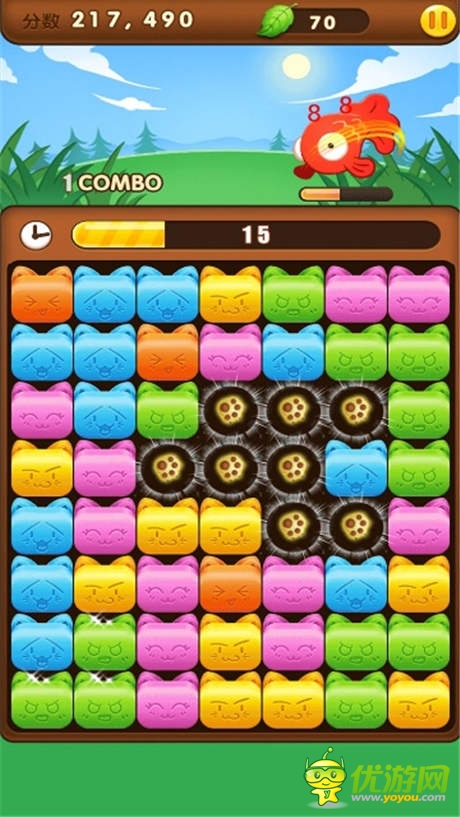 萌系治愈手游《猫咪消消乐》火爆来袭