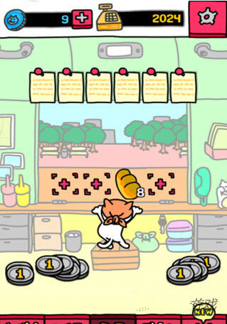 手绘风小猫育成游戏《是的!这里是小猫的货摊》iOS发布