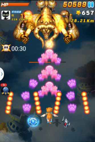 《全民飞机大战》全新战机评测 喵萌萌战机准备“起飞”