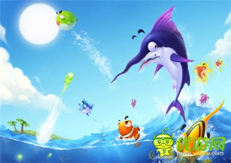 海底世界透清凉《捕鱼达人3》原画首次曝光