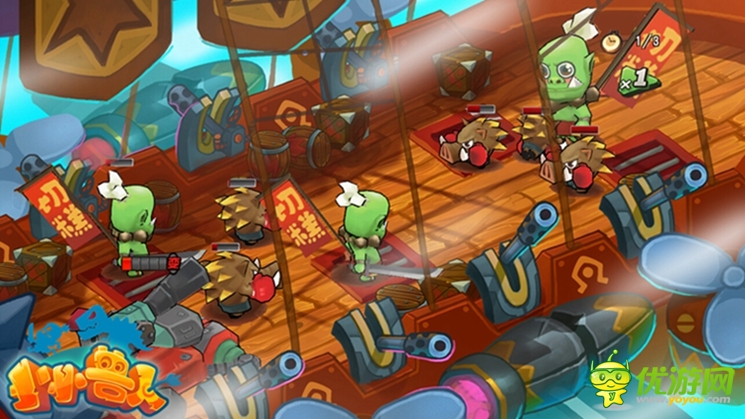 掠夺之战《小小兽人》飞艇探险大揭秘