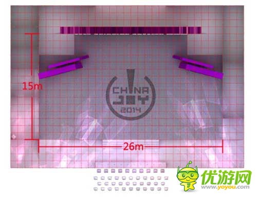 2014ChinaJoy Cosplay嘉年华总决赛舞台曝光