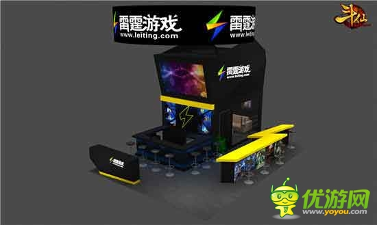 雷霆游戏2014ChinaJoy奇葩展台曝光