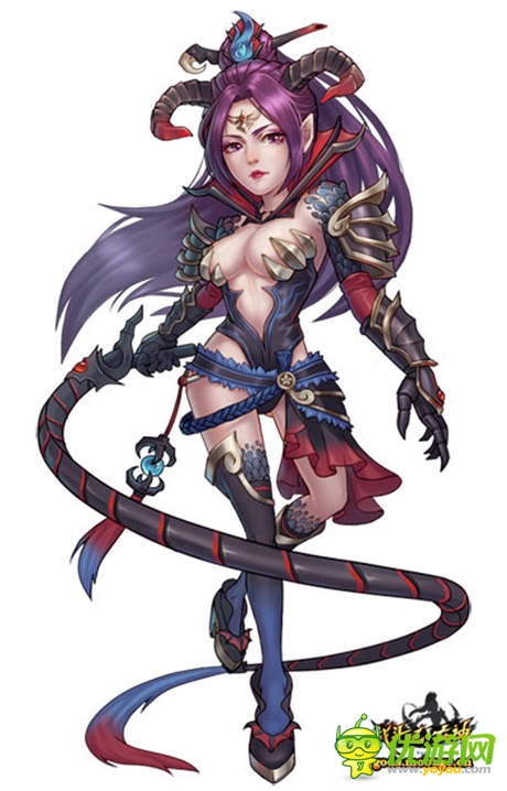 人、魔乱入!3D手游《战斗吧!女神》两大职业首爆