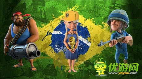 世界杯版《海岛奇兵》 玩家自制各国海岛旗帜