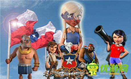 世界杯版《海岛奇兵》 玩家自制各国海岛旗帜