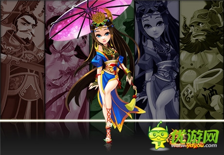 美女英雄皆短衣《不只三国》夏日来袭