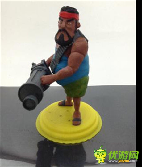 动手能力强的妖孽你伤不起《海岛奇兵》玩家自制手办