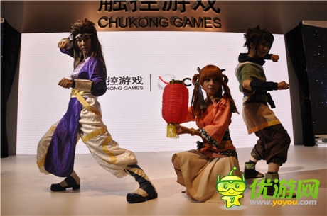 触控游戏CJ首日闪耀全场 展台耀眼人气爆棚