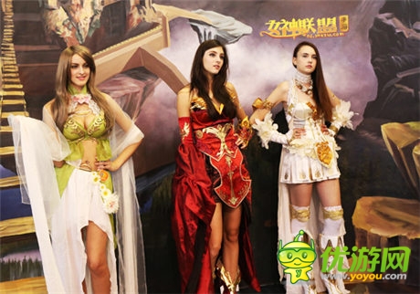 《女神联盟》手游CJ初亮相 小林志玲爱不释手