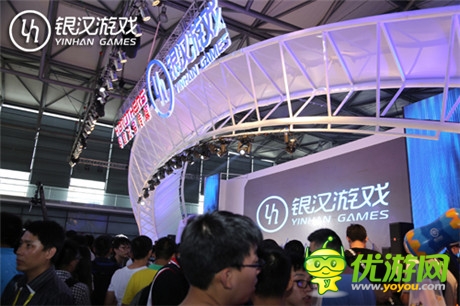 耀舞耀时尚 2014ChinaJoy银汉游戏展台采风