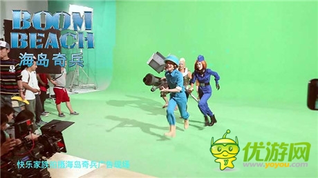 快乐家族上演百变大咖秀《海岛奇兵》代言视频花絮曝