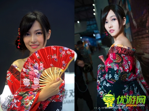 最美和服惊艳亮相《勇者前线》美女玩家大图曝光