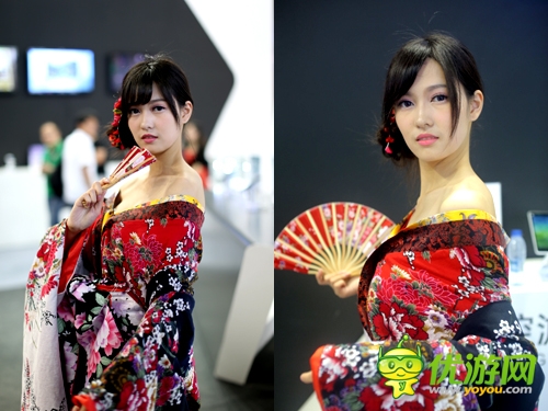 最美和服惊艳亮相《勇者前线》美女玩家大图曝光