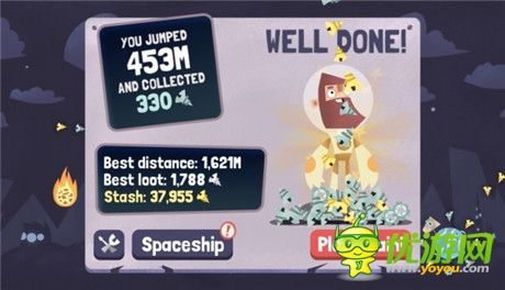 考验反应能力的小品游戏《Beyond Gravity》