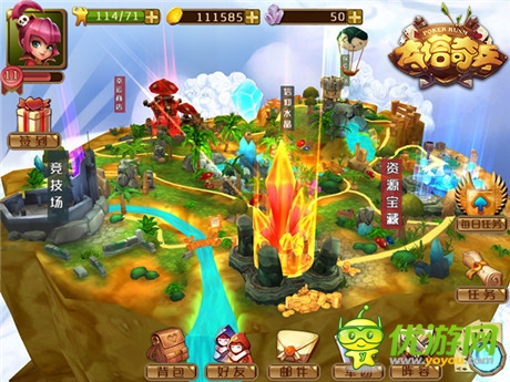 还原战争手游画面《夺塔奇兵》即将封测