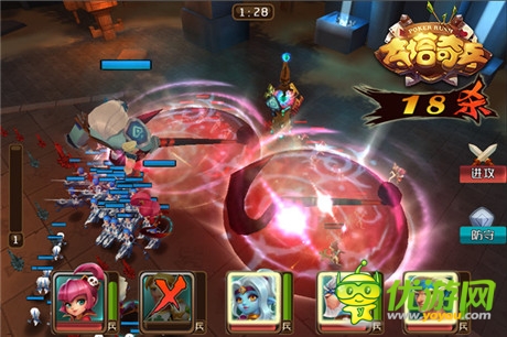 还原战争手游画面《夺塔奇兵》即将封测