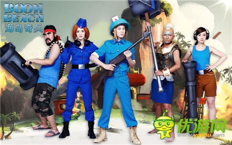 快乐家族登陆《海岛奇兵》明星大兵高清壁纸图集