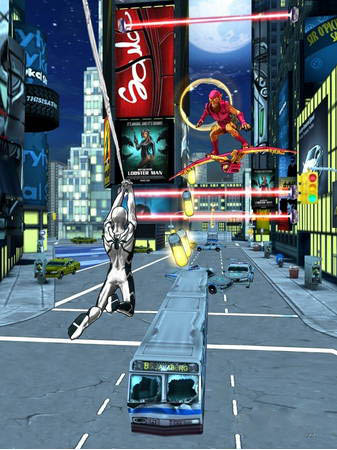 漫画英雄来跑酷 Gameloft《超凡蜘蛛侠》最新宣传片曝光