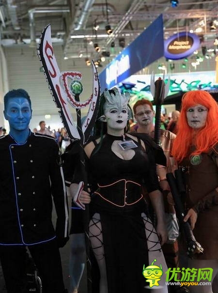 酷炫狂霸拽！回看科隆游戏展上的精品coser
