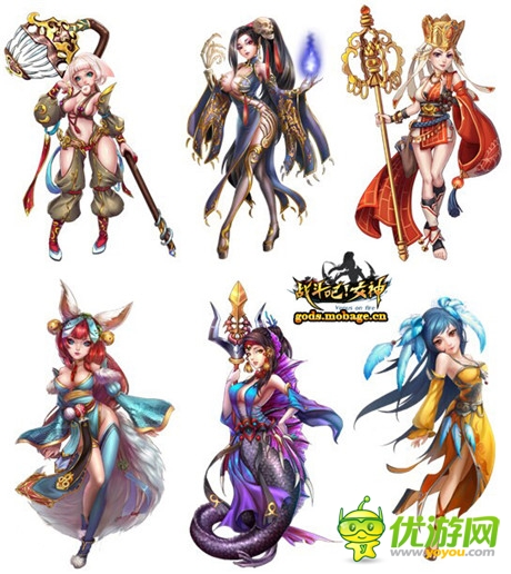 女神极致诱惑《战斗吧!女神》新官网惊艳来袭