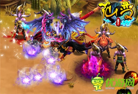 《仙变》百人PK战场 终极灵兽大曝光