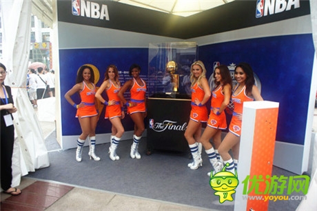 巨星助阵《NBA梦之队》展台 NBA篮球国度杭州站火辣开启