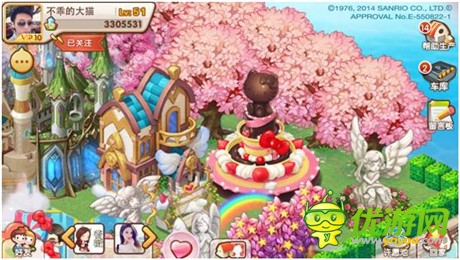 Hello Kitty入驻《全民小镇》 呼朋唤友 有爱开启