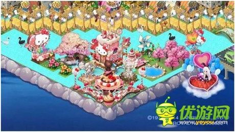 Hello Kitty入驻《全民小镇》 呼朋唤友 有爱开启