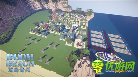 创造力不可小觑《海岛奇兵》玩家自建3D海岛地图