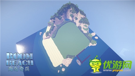 创造力不可小觑《海岛奇兵》玩家自建3D海岛地图
