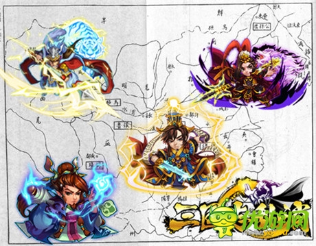 帅气毕露 3k玩《三国志乱消》名将良臣原画欣赏